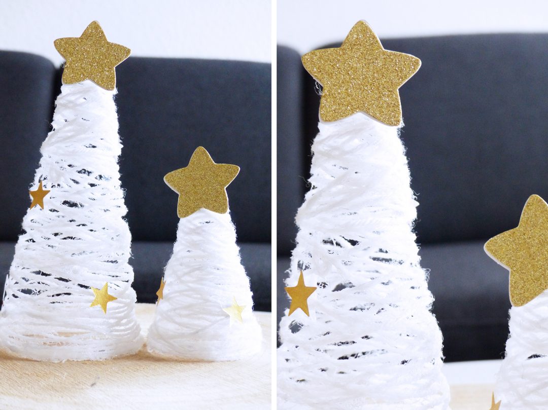 DIY De Noël #3, Des Sapins De Noël En Laine - AutourdeMarine